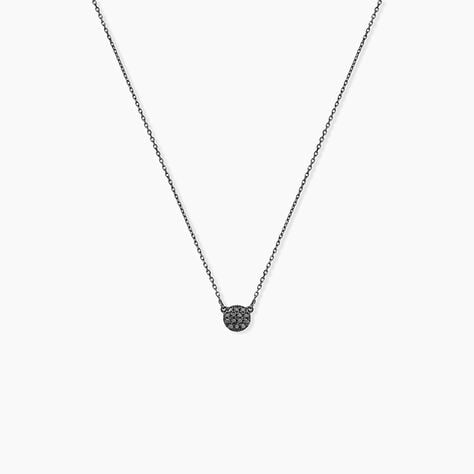 Collier Teani Or Blanc Diamant - Colliers Femme | Histoire d&rsquo;Or