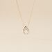 Collier Marilynn Or Bicolore Diamant Blanc - Colliers Femme | Histoire d’Or