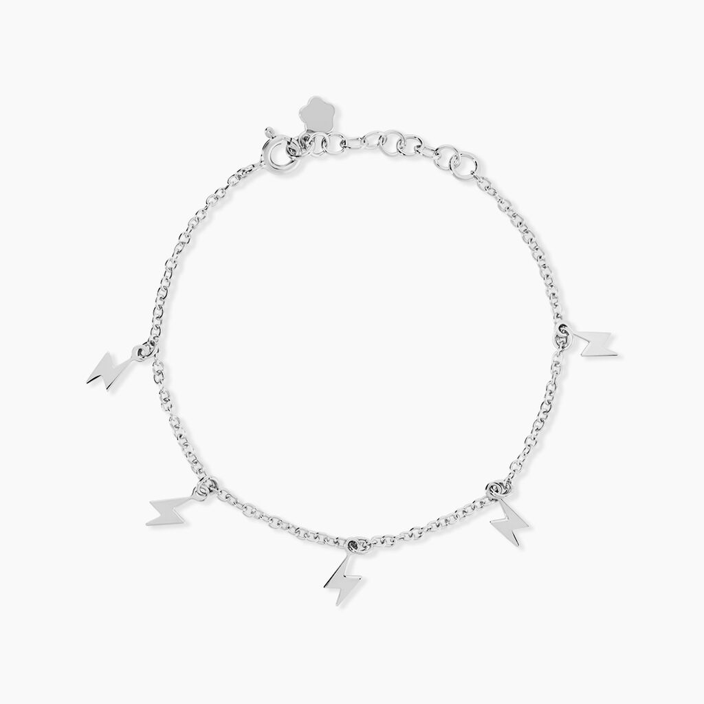 Bracelet Electra Argent Blanc - Bracelets Femme | Histoire d&rsquo;Or
