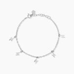 Bracelet Electra Argent Blanc - Bracelets Femme | Histoire d&rsquo;Or