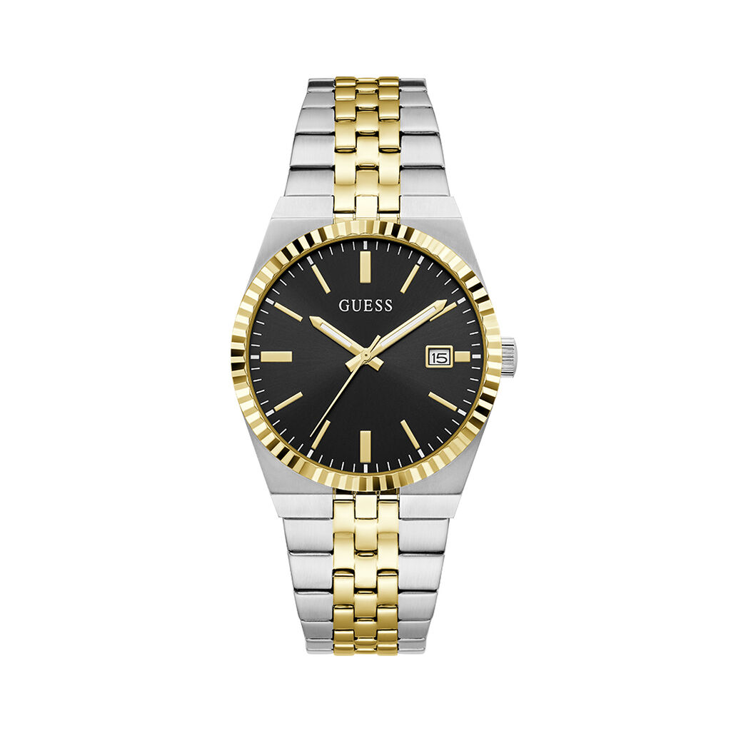Montre Guess Vincent Noir - Montres Homme | Histoire d&rsquo;Or