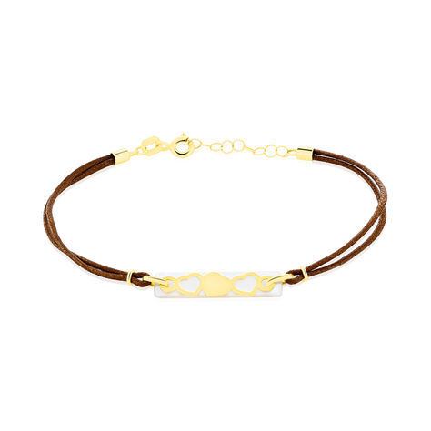 Bracelet Cally Or Jaune Nacre - Bracelets Coeur Femme | Histoire d’Or
