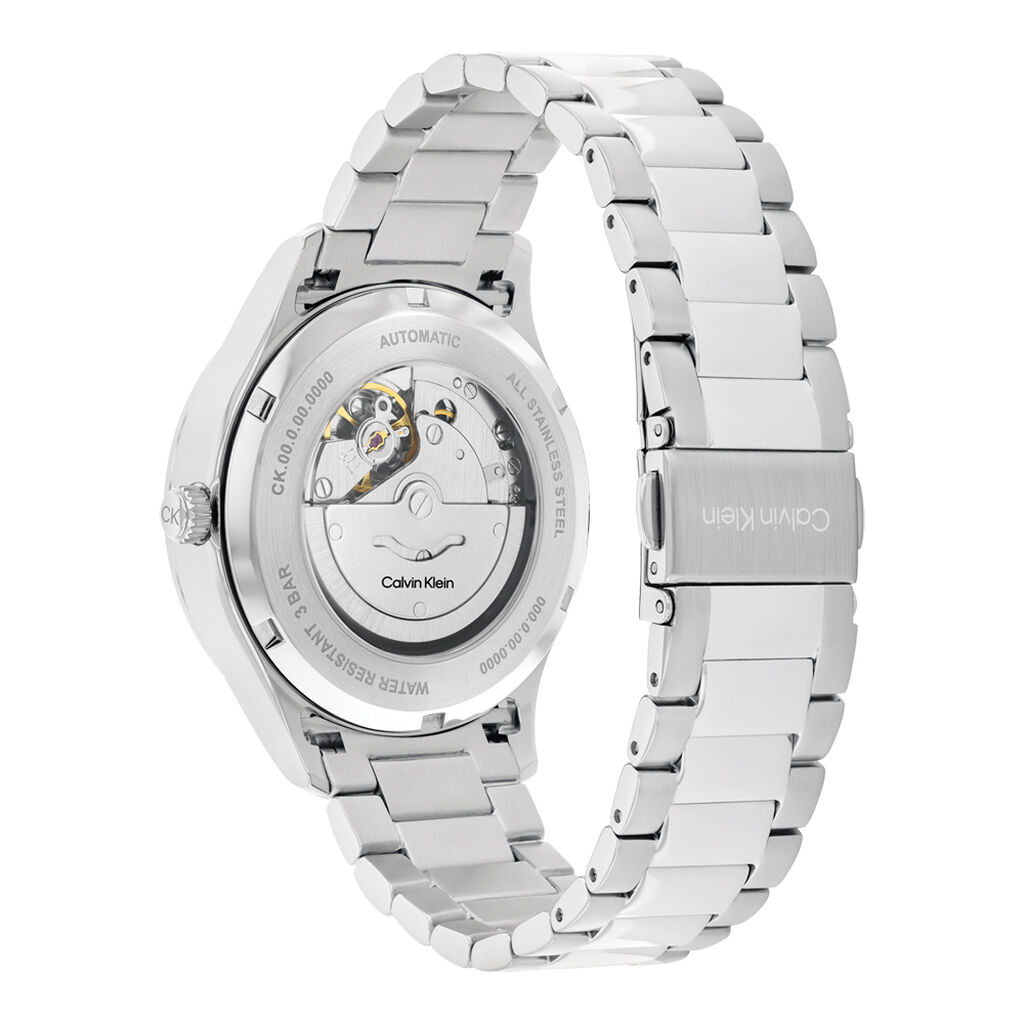 Montre Calvin Klein Iconic Automatic Vert - Id&eacute;es cadeaux Homme | Histoire d&rsquo;Or