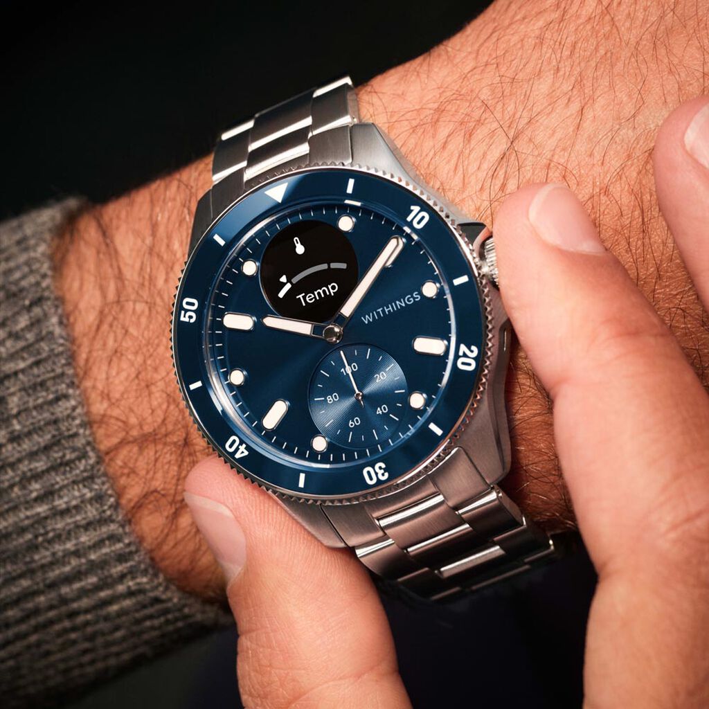 Montre Connectée Withings Scanwatch Nova - Montres connectées Homme | Histoire d’Or