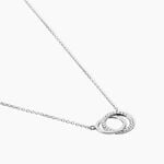 Collier Or Blanc Tresha Diamants - Colliers Femme | Histoire d&rsquo;Or