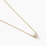 Collier Or Jaune Sofia Diamants - Colliers Femme | Histoire d&rsquo;Or