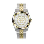Montre Philipp Plein Date Superlative Argent&eacute; - Id&eacute;es cadeaux Femme | Histoire d&rsquo;Or