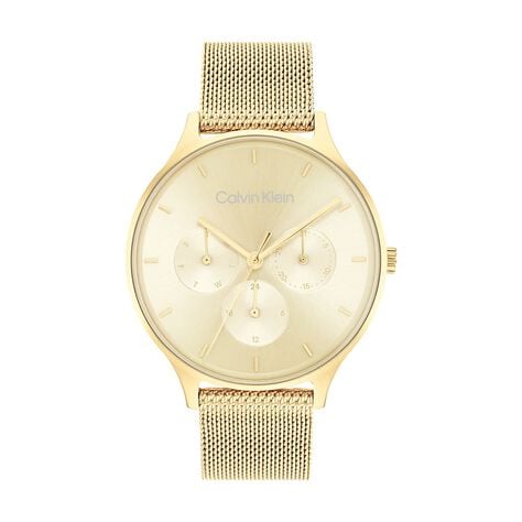Montre Calvin Klein Timeless Multi Champagne - Montres Femme | Histoire d&rsquo;Or