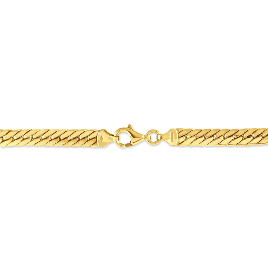 Bracelet Izel Maille Anglaise Or Jaune - Bracelets cha&icirc;ne Femme | Histoire d&rsquo;Or