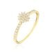 Bague Shin Or Jaune Oxyde De Zirconium - Bagues avec pierre Femme | Histoire d’Or