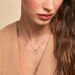 Collier Soumia Argent Blanc - Colliers fantaisie Femme | Histoire d’Or
