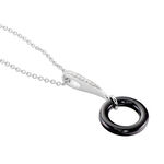 Collier Delphinia Argent Blanc Oxyde De Zirconium - Colliers fantaisie Femme | Histoire d&rsquo;Or
