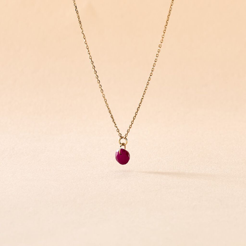Collier Shakir Or Jaune Rubis - Colliers Femme | Histoire d’Or