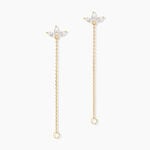 Boucles D'oreilles Pendantes Sparkle Or Jaune Oxyde - Boucles d'oreilles pendantes Femme | Histoire d&rsquo;Or