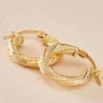 Cr&eacute;oles Clematis Or Jaune - Boucles d'oreilles cr&eacute;oles Femme | Histoire d&rsquo;Or