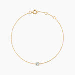 Bracelet Sa&iuml;da Or Jaune Topaze - Bracelets Femme | Histoire d&rsquo;Or