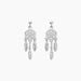 Boucles D'oreilles Pendantes Oniria Argent Blanc - Boucles d'oreilles fantaisie Femme | Histoire d’Or