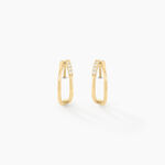 Cr&eacute;oles Tevye Or Jaune Oxyde De Zirconium - Boucles d'oreilles cr&eacute;oles Femme | Histoire d&rsquo;Or