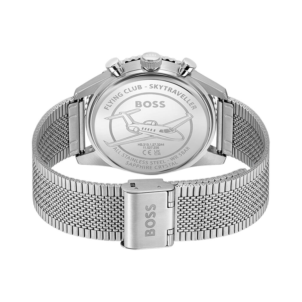 Montre Hugo Boss Skytraveller Pro Vert - Montres Homme | Histoire d&rsquo;Or