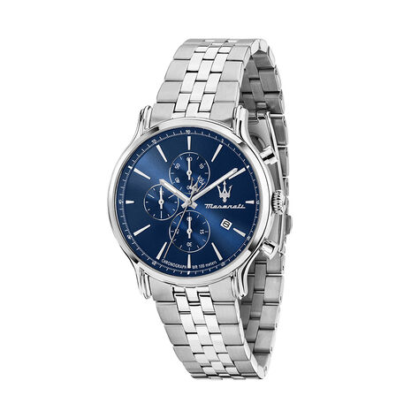 Montre Maserati Epoca Slim Bleu - Montres chronographes Homme | Histoire d&rsquo;Or