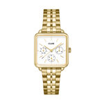 Montre Cluse La T&eacute;tragone Multifunction Blanc - Montres Femme | Histoire d&rsquo;Or