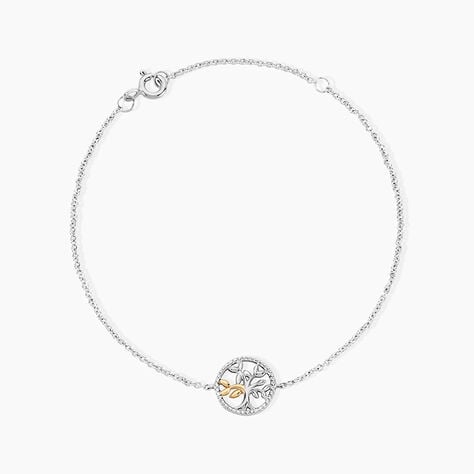 Bracelet Or Jaune Argent Blanc - Bracelets Femme | Histoire d&rsquo;Or