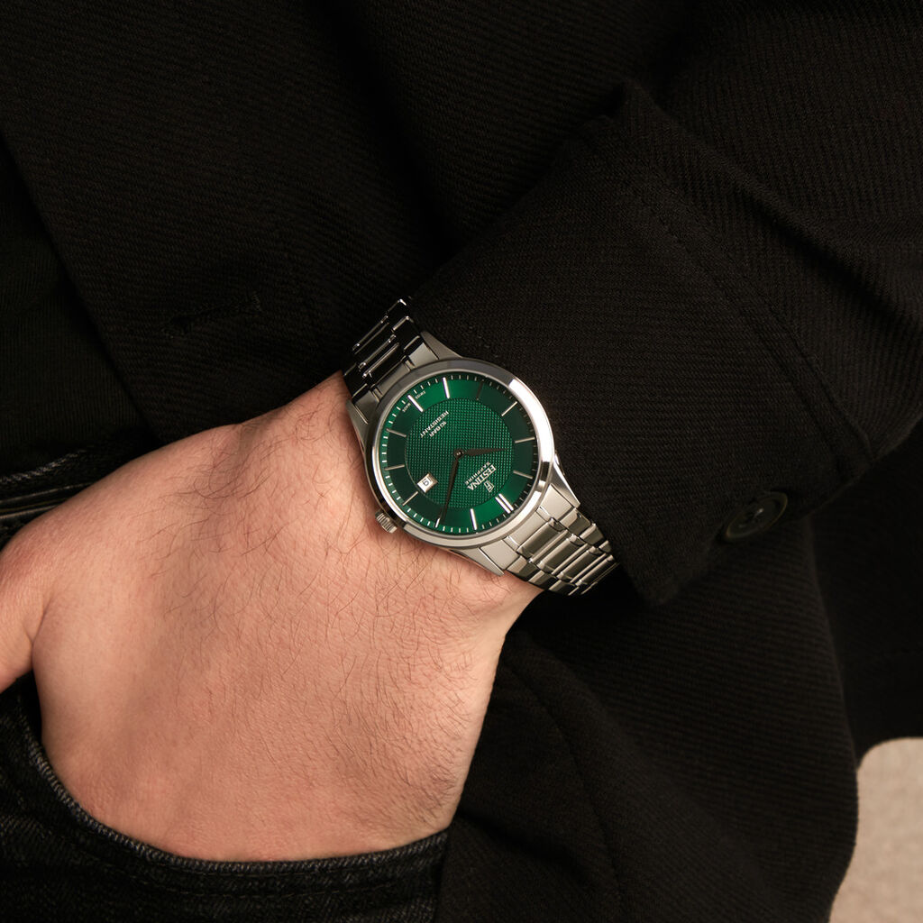 Montre Festina Swiss Made 40 Vert - Montres suisses Homme | Histoire d&rsquo;Or