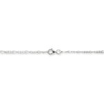 Cha&icirc;ne Lyndsayae Maille Altern&eacute;e 1/3 Argent Blanc - Chaines Homme | Histoire d&rsquo;Or