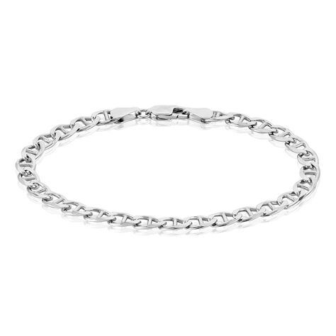 Bracelet Maille Argent Nazima - Bracelets chaîne Homme | Histoire d’Or