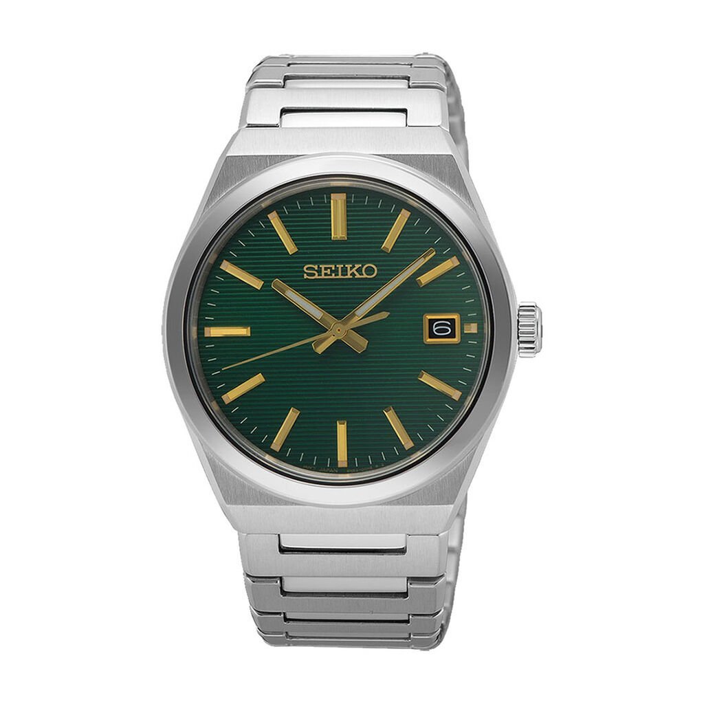 Montre Seiko Classique Vert - Montres Homme | Histoire d&rsquo;Or