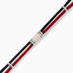 Bracelet Floryseae Acier Blanc - Bracelets cordon Homme | Histoire d&rsquo;Or