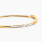 Bracelet Jonc Phillipa Or Jaune Diamant - Bracelets joncs Femme | Histoire d&rsquo;Or