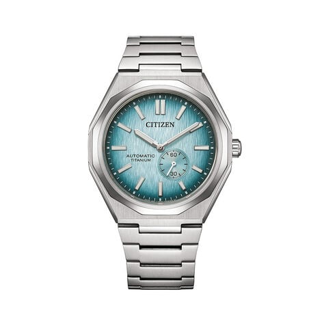 Montre Citizen Super Titanium Mechanical Zenshin Bleu Sky - Montres Homme | Histoire d&rsquo;Or