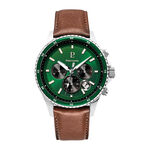 Montre Pierre Lannier Cronos Vert - Montres Homme | Histoire d&rsquo;Or