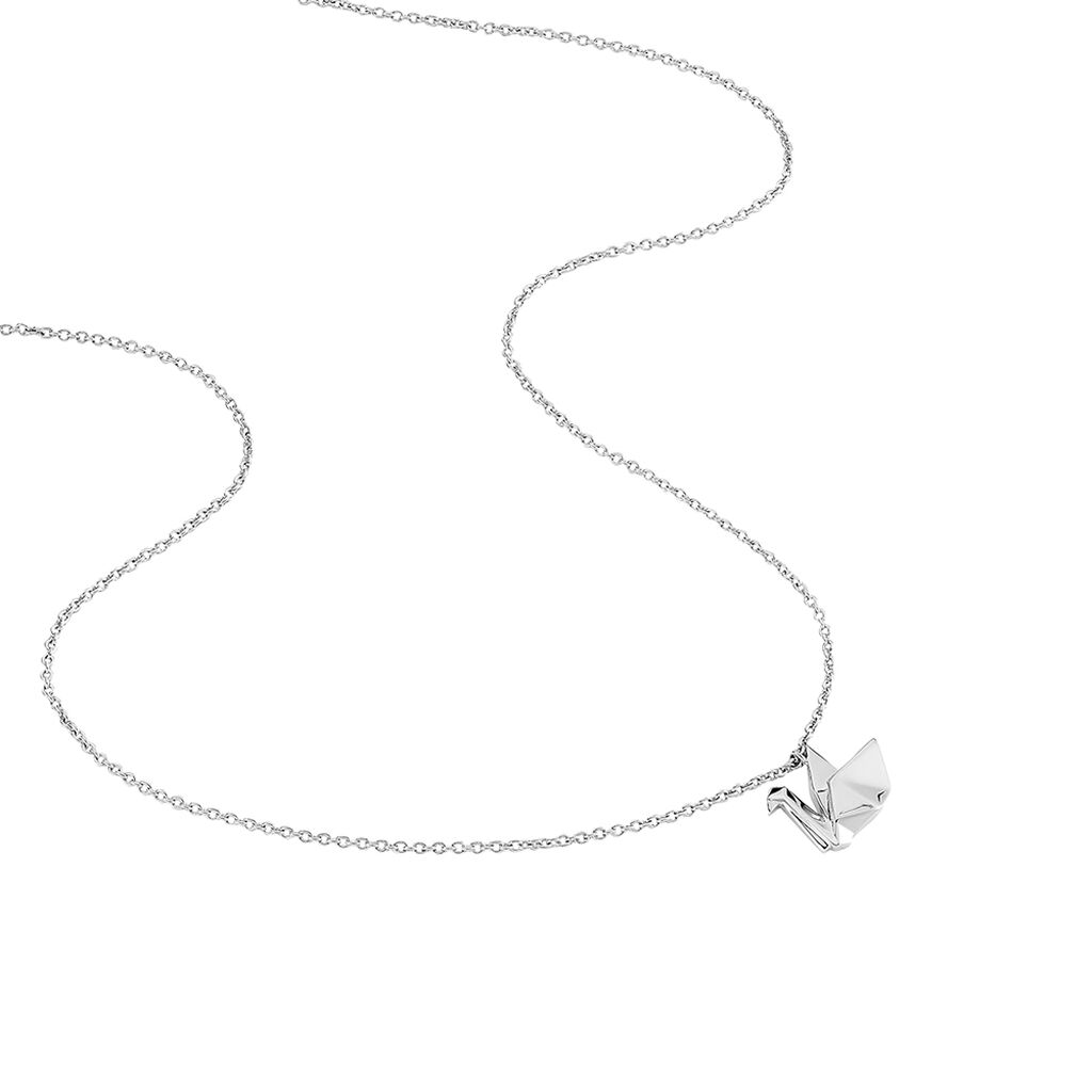 Collier Pila Argent Blanc - Colliers fantaisie Femme | Histoire d’Or