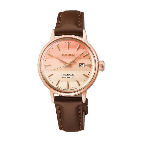 Coffret De Montre Seiko Presage Corail - Montres Femme | Histoire d&rsquo;Or