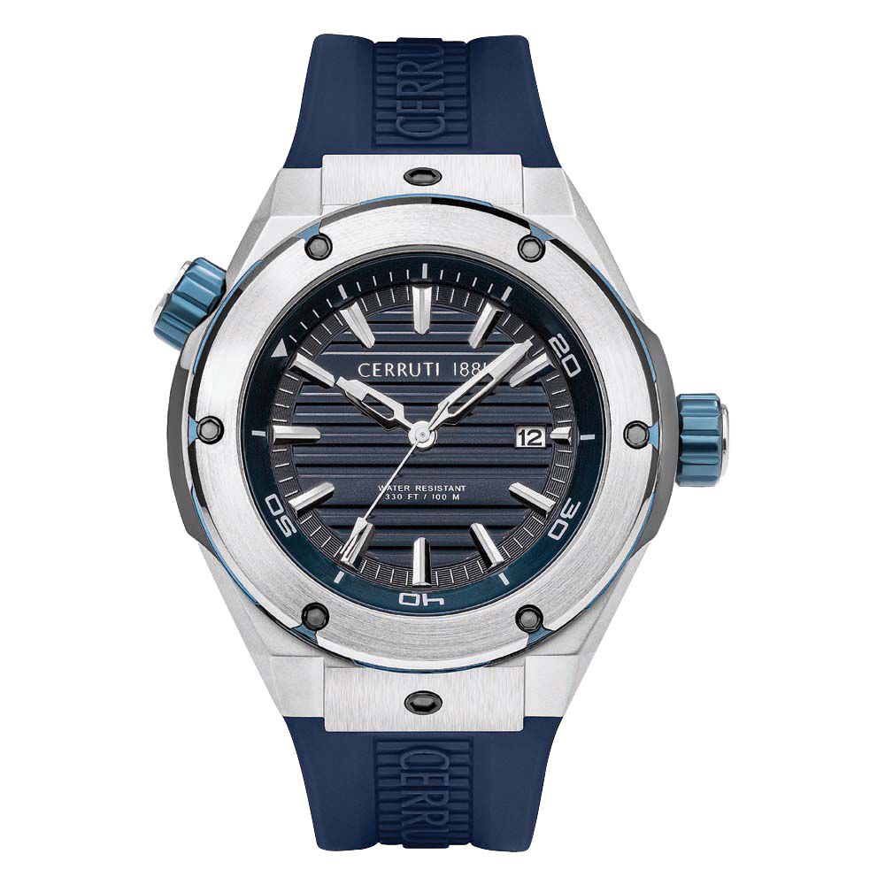 Montres Cerruti CRA30102 Acier Boucle Ardillon Gris Ronde - HIMHGQB1230 •  Histoire d'Or