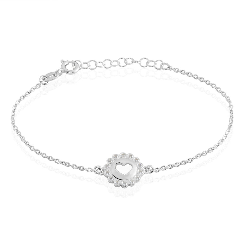 Bracelet Larry Argent Oxydes De Zirconium - Bracelets Femme | Histoire d’Or