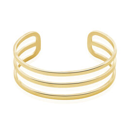 Bracelet Jonc Adel Acier Jaune - Bracelets fantaisie Femme | Histoire d’Or