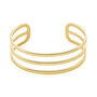 Bracelet Jonc Adel Acier Jaune