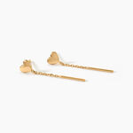 Boucles D'Oreilles Pendantes Falone Plaqu&eacute; Or Jaune - Boucles d'oreilles fantaisie Femme | Histoire d&rsquo;Or