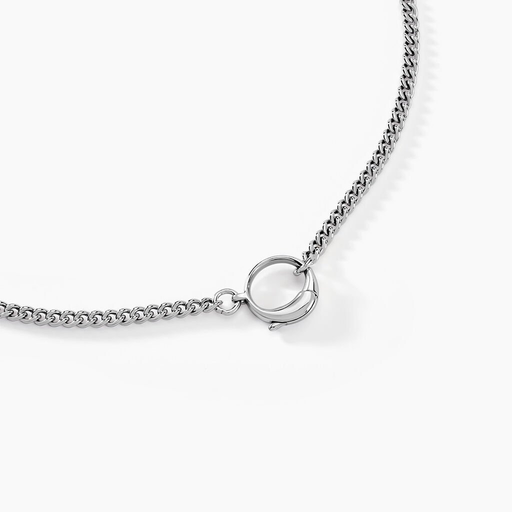 Collier Paolia Argent Blanc - Colliers fantaisie Femme | Histoire d&rsquo;Or