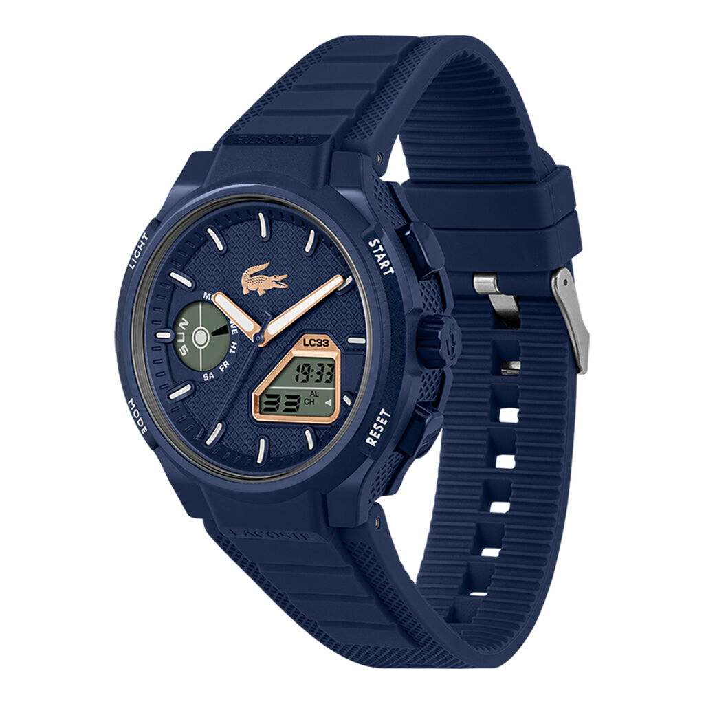 Montre Lacoste Lc33 Bleu - Id&eacute;es cadeaux Homme | Histoire d&rsquo;Or