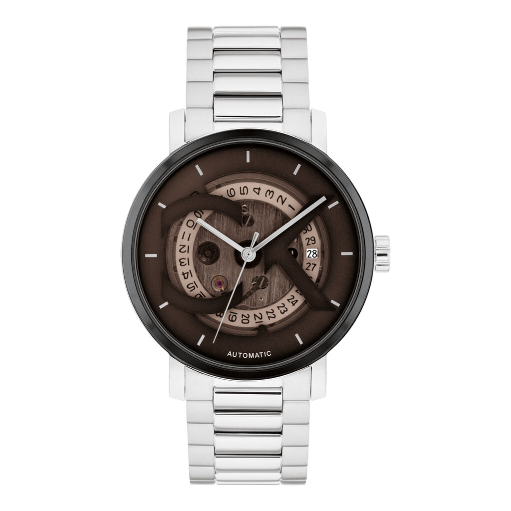Montre Calvin Klein Iconic Automatic Marron - Montres Homme | Histoire d’Or