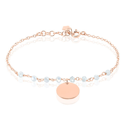 Bracelet Skurta Argent Rose Pierre De Synthese - Bracelets fantaisie Femme | Histoire d’Or