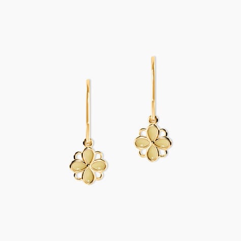 Boucles D'Oreilles Pendantes Asaph Or Jaune - Boucles d'oreilles pendantes Femme | Histoire d&rsquo;Or