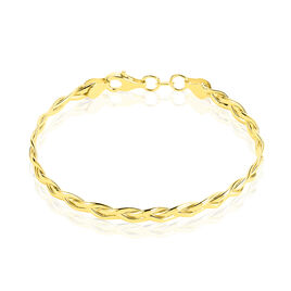 Bracelet Jonc Anaisaae Tresse Or Jaune - Bracelets joncs Femme | Histoire d’Or