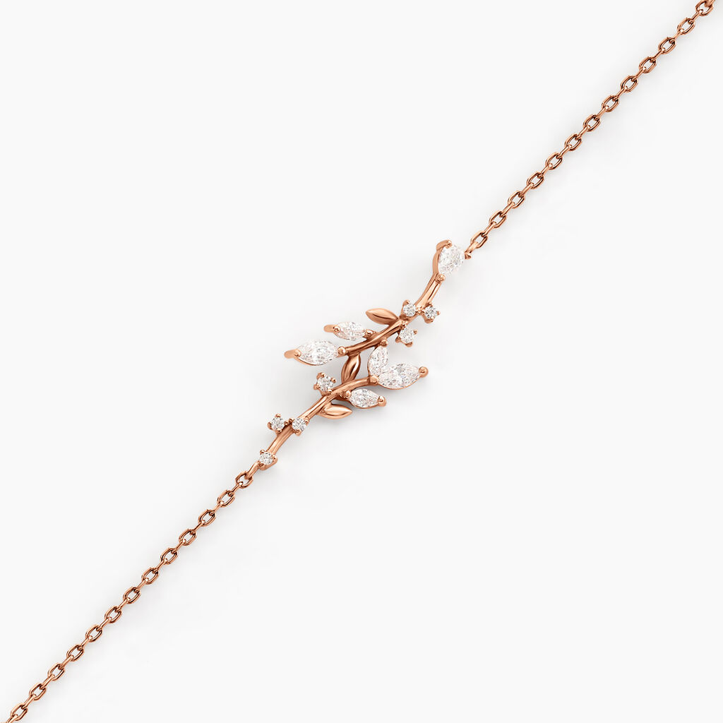 Bracelet Wendy Argent Rose Oxyde De Zirconium - Bracelets Femme | Histoire d&rsquo;Or