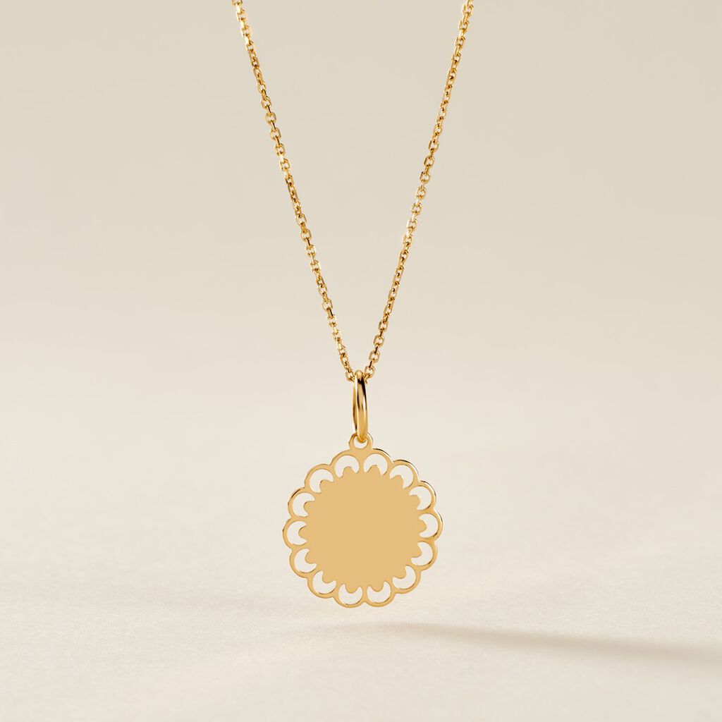 Pendentif Darcey Or Jaune - Cadeaux de naissance Femme | Histoire d’Or