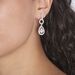 Boucles D'oreilles Pendantes Edward Argent Blanc Oxyde De Zirconium - Boucles d'oreilles pendantes Femme | Histoire d’Or
